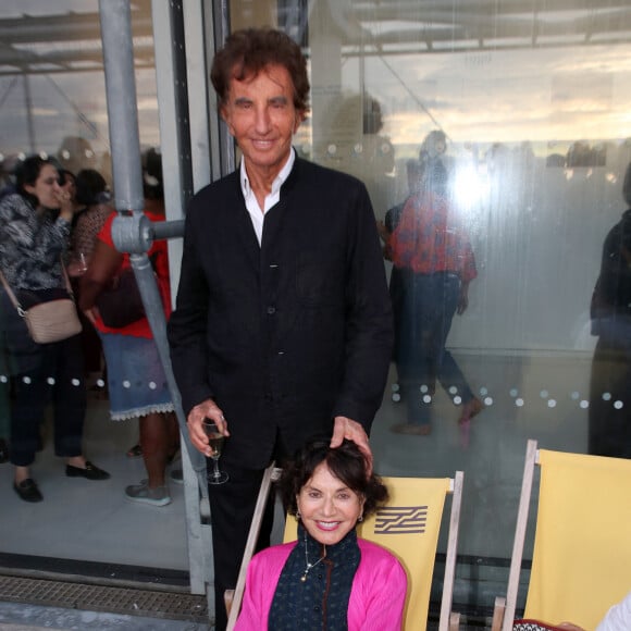 Jack Lang et sa femme Monique Lang - Vernissage de l'Exposition Gérard Garouste au Centre Pompidou à Paris, France, le 7 Septembre 2022. Cette rétrospective de l'artiste se tiendra du 7 Septembre 2022 au 2 Janvier 2023 © Bertrand Rindoff / Bestimage 
