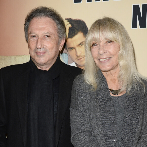 Michel Drucker et son épouse Dany Saval - People au concert de Vincent Niclo au Théâtre du Chatelet à Paris
