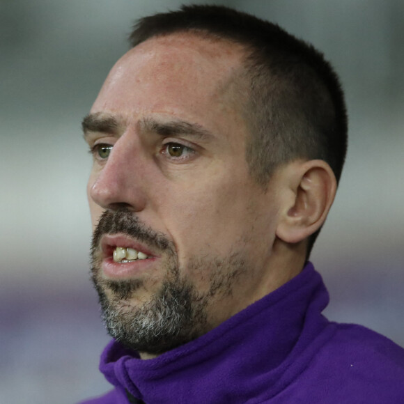 Franck Ribery à l'entrainement avant le match Turin Vs Fiorentina.