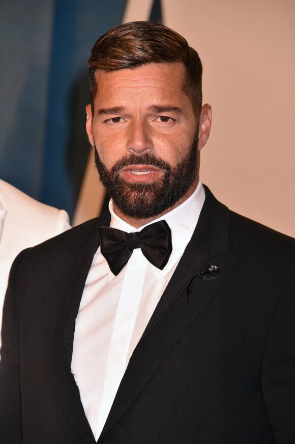 Ricky Martin au photocall de la soirée "Vanity Fair" lors de la 94ème édition de la cérémonie des Oscars à Los Angeles, le 27 mars 2022. 