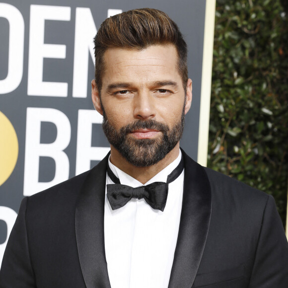 Ricky Martin au photocall de la cérémonie annuelle des Golden Globe Awards au Beverly Hilton Hotel à Los Angeles, Californie, Etats-Unis.