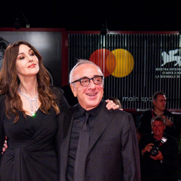 Monica Bellucci, Silvio Orlando - Red Carpet du film "Siccita" lors de la 79ème édition du festival international du film de Venise, la Mostra le 8 septembre 2022.  Siccita red carpet at the 79th Venice International Film Festival on September 08, 2022 in Venice, Italy. 