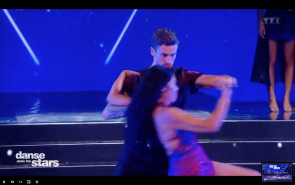 Anggun et Adrien Caby dans "Danse avec les stars"