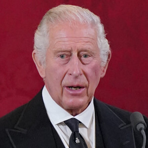 Le roi Charles III d'Angleterre - Personnalités lors de la cérémonie du Conseil d'Accession au palais Saint-James à Londres, pour la proclamation du roi Charles III d'Angleterre. Le 10 septembre 2022  King Charles III makes his declaration during the Accession Council at St James's Palace, London, where King Charles III is formally proclaimed monarch. Charles automatically became King on the death of his mother, but the Accession Council, attended by Privy Councillors, confirms his role. Picture date: Saturday September 10, 2022. 