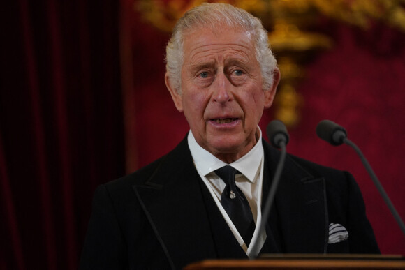 Le roi Charles III d'Angleterre - Personnalités lors de la cérémonie du Conseil d'Accession au palais Saint-James à Londres, pour la proclamation du roi Charles III d'Angleterre. Le 10 septembre 2022
