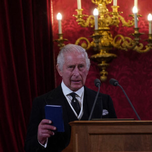 Le roi Charles III d'Angleterre - Personnalités lors de la cérémonie du Conseil d'Accession au palais Saint-James à Londres, pour la proclamation du roi Charles III d'Angleterre. Le 10 septembre 2022