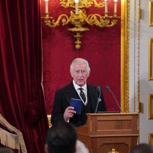 Le roi Charles III d'Angleterre - Personnalités lors de la cérémonie du Conseil d'Accession au palais Saint-James à Londres, pour la proclamation du roi Charles III d'Angleterre. Le 10 septembre 2022