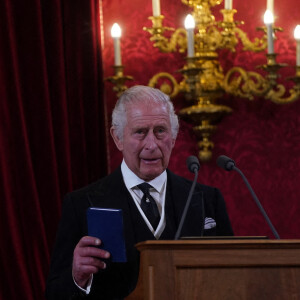 Le roi Charles III d'Angleterre - Personnalités lors de la cérémonie du Conseil d'Accession au palais Saint-James à Londres, pour la proclamation du roi Charles III d'Angleterre. Le 10 septembre 2022