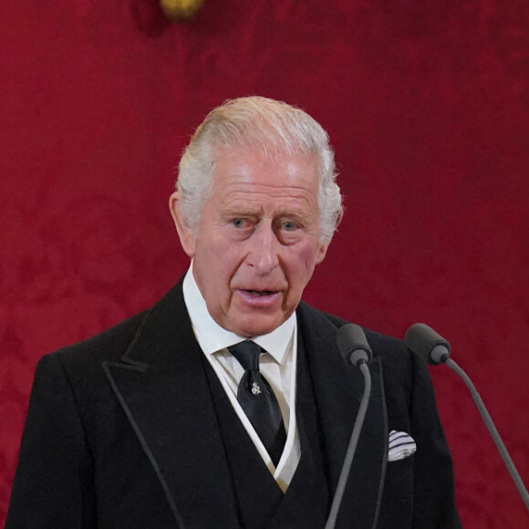 Le roi Charles III d'Angleterre - Personnalités lors de la cérémonie du Conseil d'Accession au palais Saint-James à Londres, pour la proclamation du roi Charles III d'Angleterre. Le 10 septembre 2022