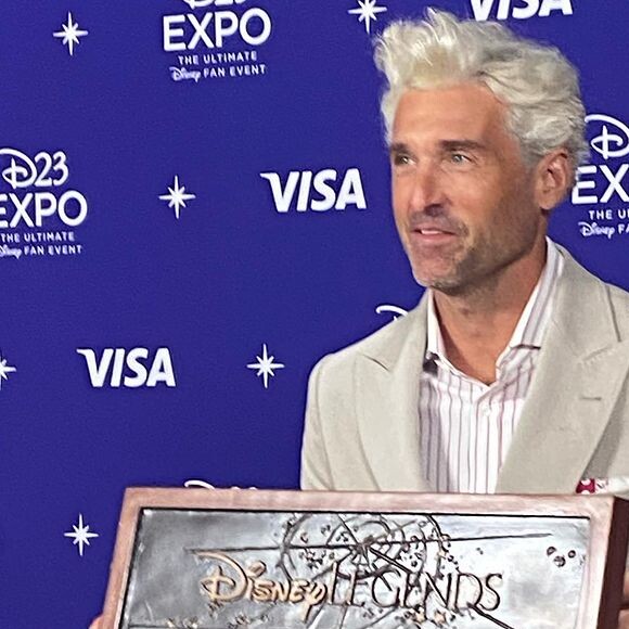 Patrick Dempsey à la D23 Expo vendredi 9 septembre 2022.