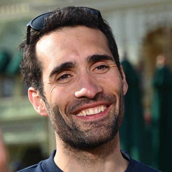 Martin Fourcade au 30ème anniversaire du parc d'attractions Disneyland Paris à Marne-la-Vallée. © Coadic Guirec / Bestimage