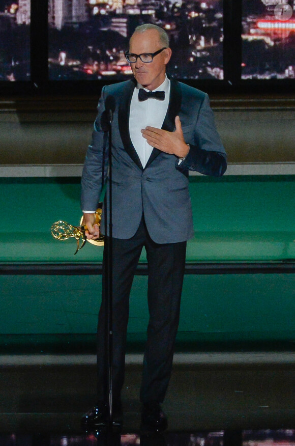 Michael Keaton lors de la 74e cérémonie des Emmy Awards le 12 septembre 2022 à Los Angeles