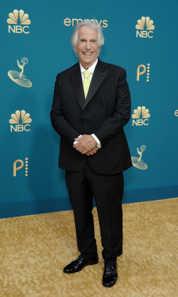 Henry Winkler arrivant à la 74e cérémonie des Emmy Awards à Los Angeles le 12 septembre 2022