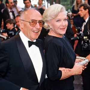Loulou Gaste et Line Renaud en 1990.