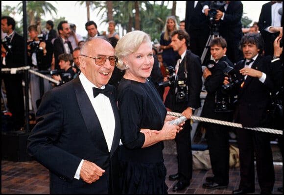 Loulou Gaste et Line Renaud en 1990.