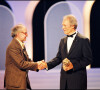 Archives - Jean-Luc Godard et Clint Eastwood, tous deux César d'honneur en 1998.