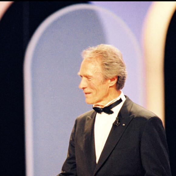 Archives - Jean-Luc Godard et Clint Eastwood, tous deux César d'honneur en 1998.