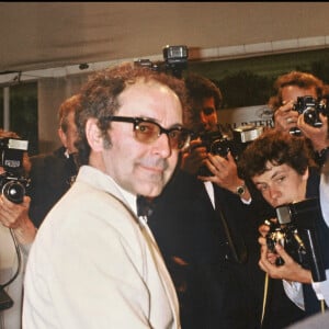 Archives - Jean-Luc Godard présente son film "Passion" au Festival de Cannes.