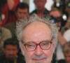 Jean-Luc Godard - Photocall du film "Eloge de l'amour" lors du 54e Fesitval de Cannes. 2001.