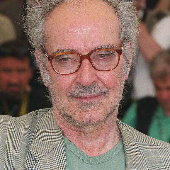 Jean-Luc Godard - Photocall du film "Eloge de l'amour" lors du 54e Fesitval de Cannes. 2001.