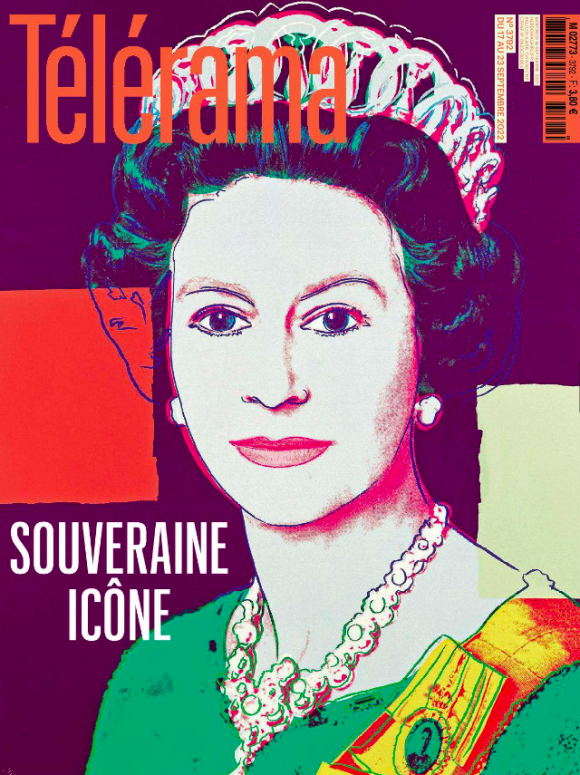 Couverture du magazine "Télérama" du mercredi 14 septembre 2022
