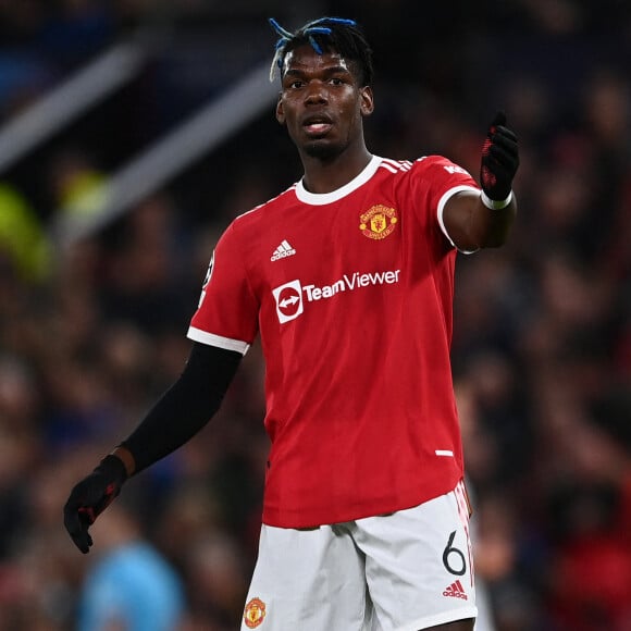 Paul Pogba - Match de Ligue Des Champions "Manchester United - Atalanta Bergame (3-2)" au stade Old Trafford à Manchester.