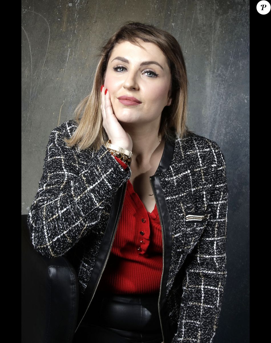 Portrait de Amandine Pellissard (Familles nombreuses, la vie en XXL) en marge de l'émission "Chez Jordan" le 28 janvier 2022 © Cédric Perrin / Bestimage