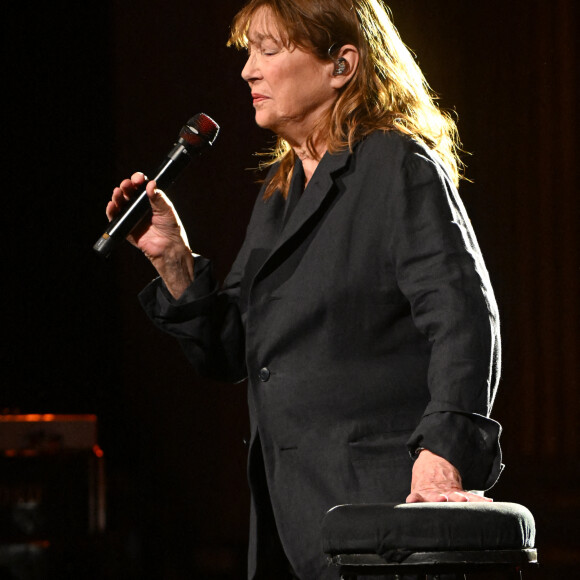 Jane Birkin - Le Festival Fnac Live Paris  sur le Parvis de l'Hotel de Ville. Le 30 juin 2022. © Lionel Urman / Panoramic / Bestimage