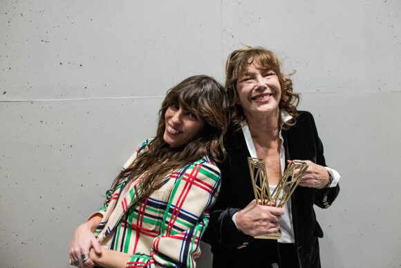 Lou Doillon et sa mère Jane Birkin - 36e édition des Victoires de la Musique à la Seine Musicale à Boulogne-Billancourt, le 12 février 2021. © Cyril Moreau/Bestimage