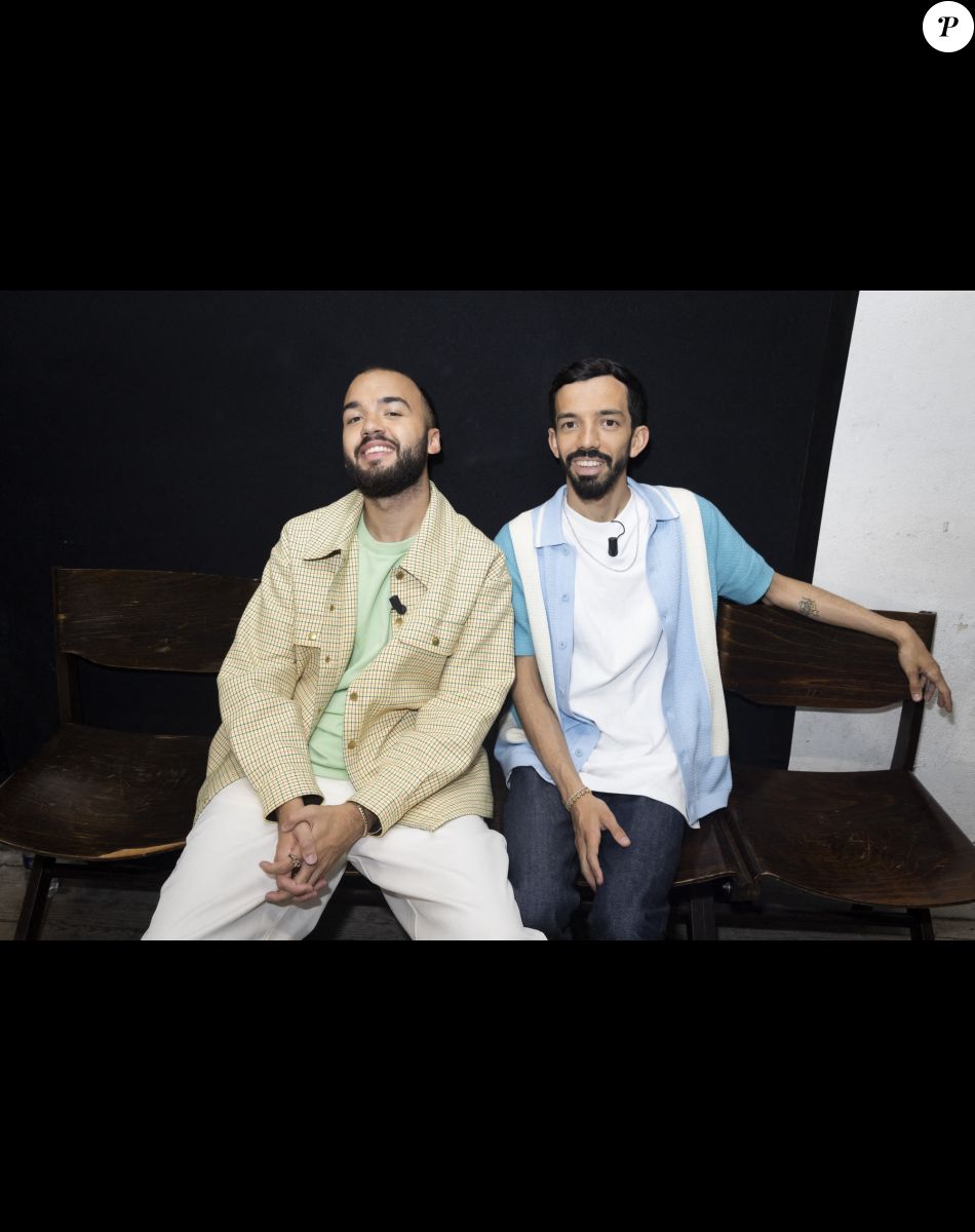 Exclusif - Big Flo et Oli - Backstage - Enregistrement de la dernière émission TPMP (Touche Pas à Mon Poste), présentée par C.Hanouna et diffusée en direct sur C8 le 23 juin 2022 © Jack Tribeca / Bestimage