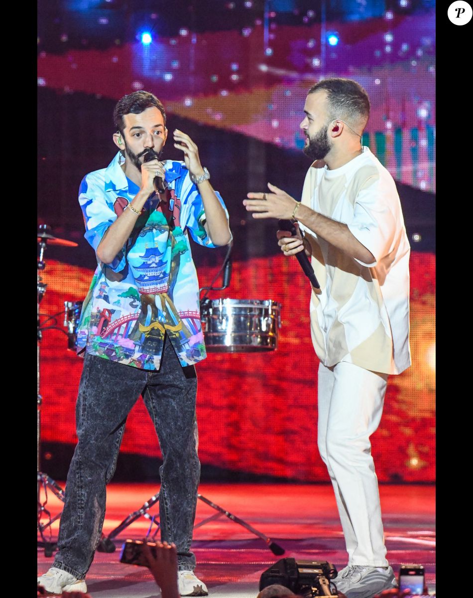 Exclusif - Big Flo & Oli - Enregistrement de l'émission "La Chanson de l'Année 2022" à Toulon, diffusée le 4 juin sur TF1. © Bruno Bebert-Jean-René Santini / Bestimage