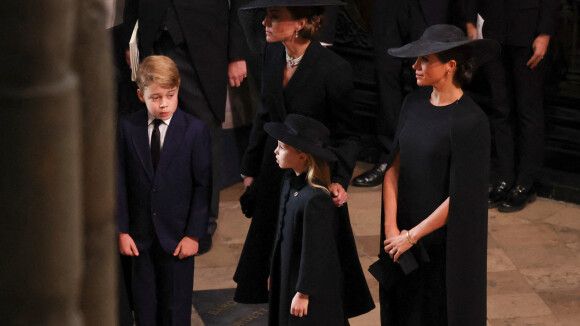 Kate Middleton parée d'un magnifique collier de perles aux funérailles, cette pièce précieuse offerte par Elizabeth II