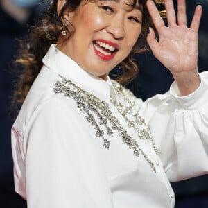 Sandra Oh à la première du film "Turning Red" à Londres, le 21 février 2022.