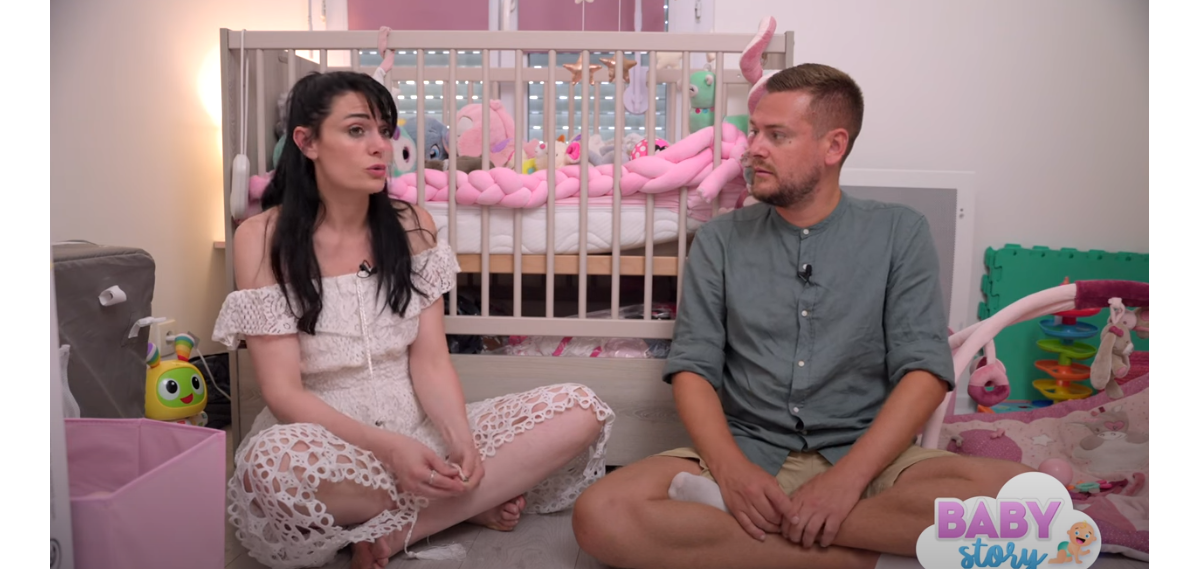 Photo : Emilie (Mariés au premier regard) dans "Baby Story" avec