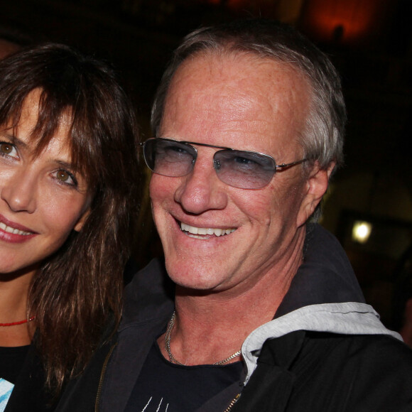 Sophie Marceau et Christophe Lambert en Septembre 2013 à Paris.