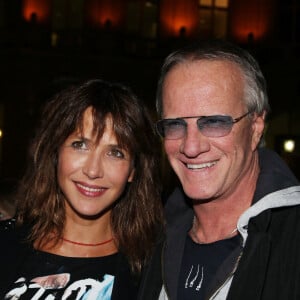 Sophie Marceau et Christophe Lambert en 2012 à Paris