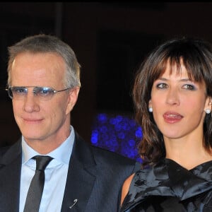 Christophe Lambert et Sophie Marceau. © Guillaume Gaffiot /Bestimage