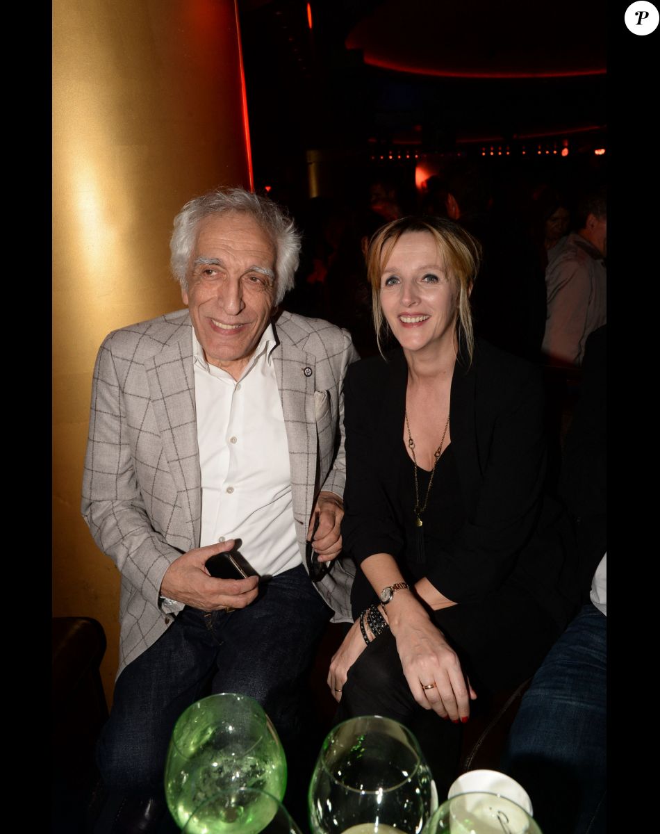 Semi-exclusif - Gérard Darmon et sa femme Christine lors de l'after party du film "Chacun sa vie" à L'Arc à Paris, France, le 13 mars 2017. © Rachid Bellak/Bestimage