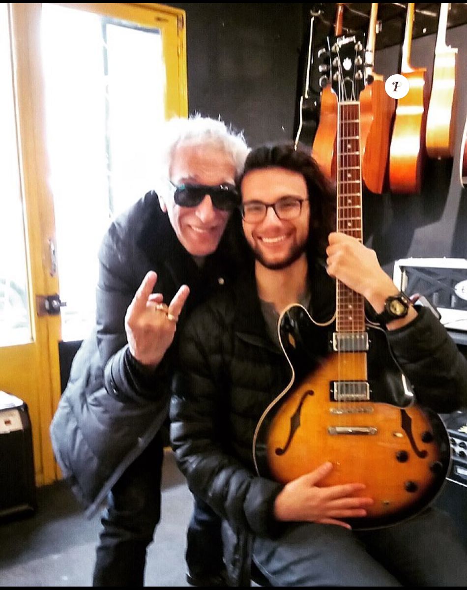 Gérard Darmon et son fils Jules