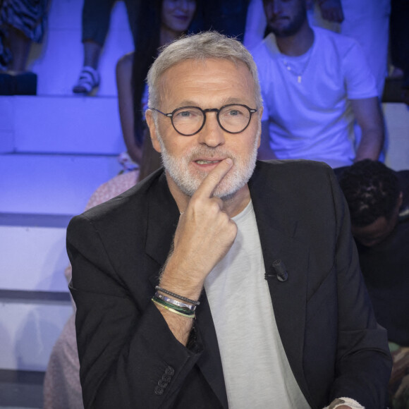 Exclusif - Laurent Ruquier sur le plateau de l'émission Touche pas à mon poste (TPMP) diffusée en direct sur C8. © Jack Tribeca / Bestimage