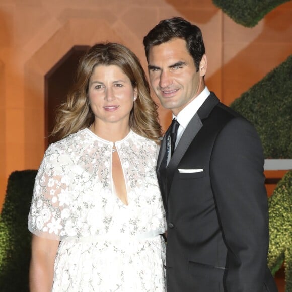 Roger Federer et sa femme, Mirka.