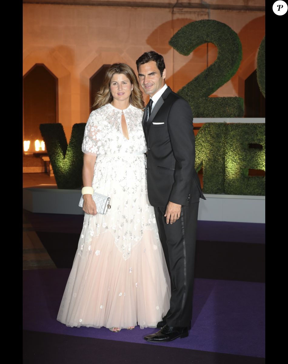 Roger Federer et sa femme, Mirka.