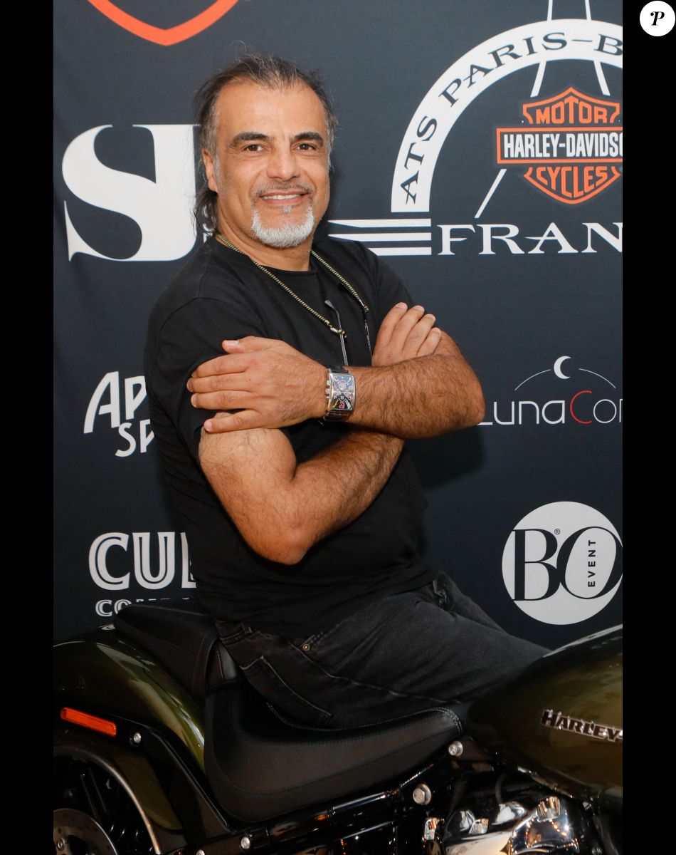 Chayan Khoï - Soirée de présentation des nouveautés de la marque Harley Davidson au showroom Beaumarchais à Paris, France, le 22 septembre 2022. © Christophe Clovis/Bestimage