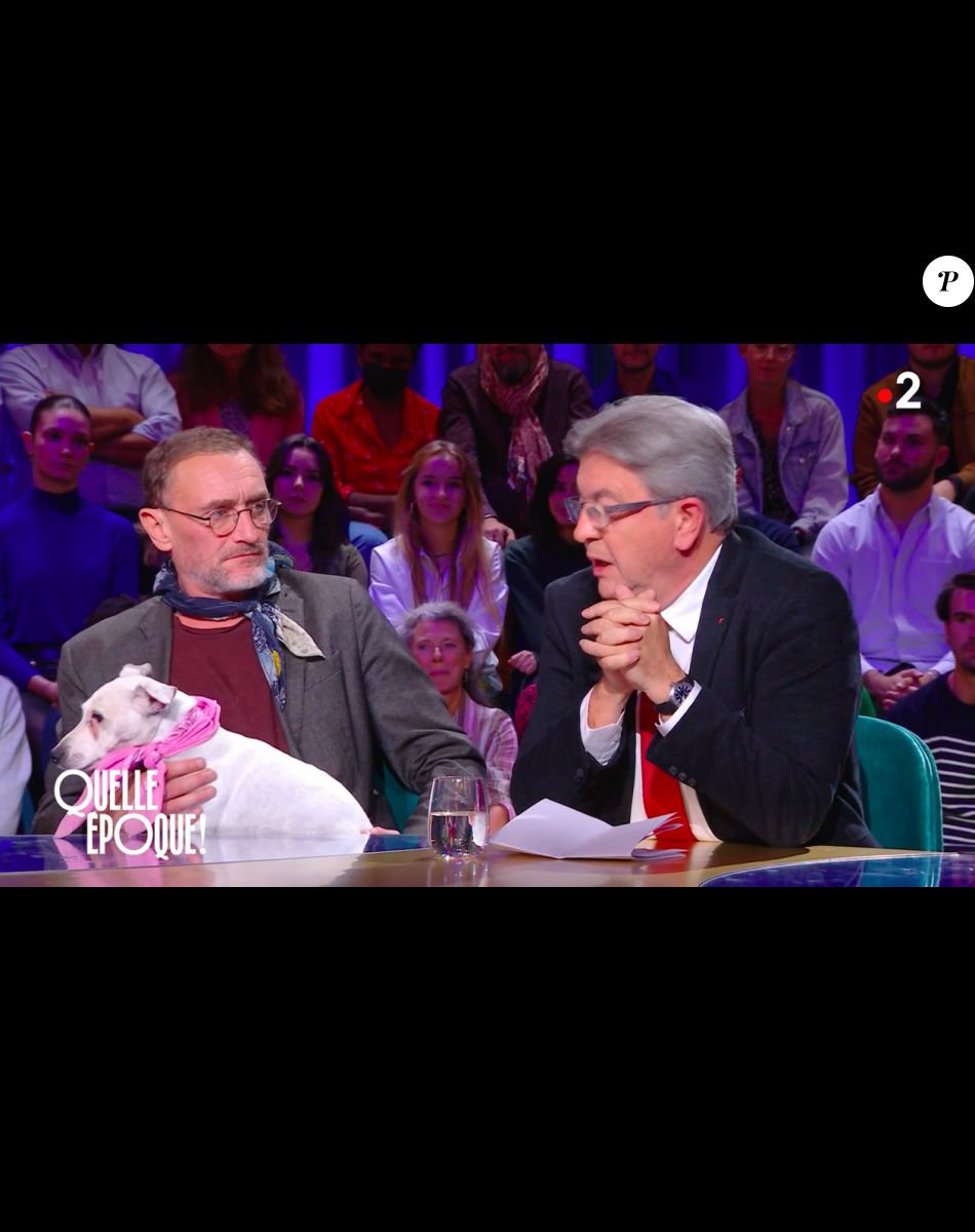 Jean Paul Rouve Jean Luc Mélenchon Pourquoi vous la persécutez ?" : Jean-Paul Rouve pris à partie par Jean-Luc  Mélenchon, malaise en direct - Purepeople