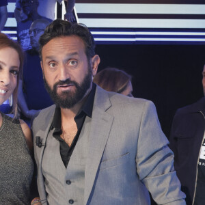 Exclusif - Léa Salamé, Cyril Hanouna sur le plateau de l'émission "Touche Pas à Mon Poste (TPMP)", présentée par C.Hanouna et diffusée en direct sur C8 le 22 septembre © Jack Tribeca / Bestimage 