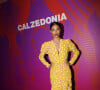 Tina Kunakey - Soirée Calzedonia "Calzedomania" au Palais Brongniart à Paris, pendant la Fashion Week femme printemps/été 2023. Le 26 septembre 2022. © Rachid Bellak / Bestimage