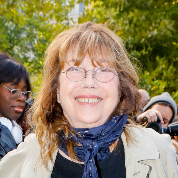 Jane Birkin - Arrivées au défilé Acne Studios Collection Femme Prêt-à-porter Printemps/Eté 2023 lors de la Fashion Week de Paris, France, le 28 septembre 2022. © Veeren-Clovis/Bestimage 