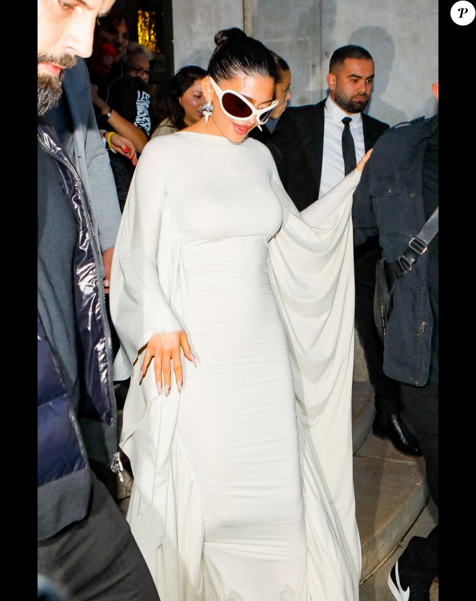Kylie Jenner - Sorties du défilé Acne Studios Collection Femme Prêt-à-porter Printemps/Eté 2023 lors de la Fashion Week de Paris, France, le 28 septembre 2022. © Veeren-Clovis/Bestimage
