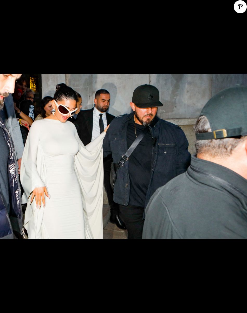 Kylie Jenner - Sorties du défilé Acne Studios Collection Femme Prêt-à-porter Printemps/Eté 2023 lors de la Fashion Week de Paris, France, le 28 septembre 2022. © Veeren-Clovis/Bestimage
