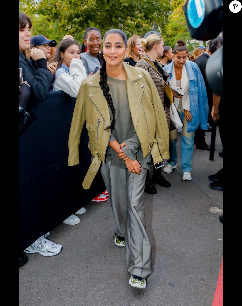 Leïla Bekhti - Arrivées au défilé Acne Studios Collection Femme Prêt-à-porter Printemps/Eté 2023 lors de la Fashion Week de Paris, France, le 28 septembre 2022. © Veeren-Clovis/Bestimage